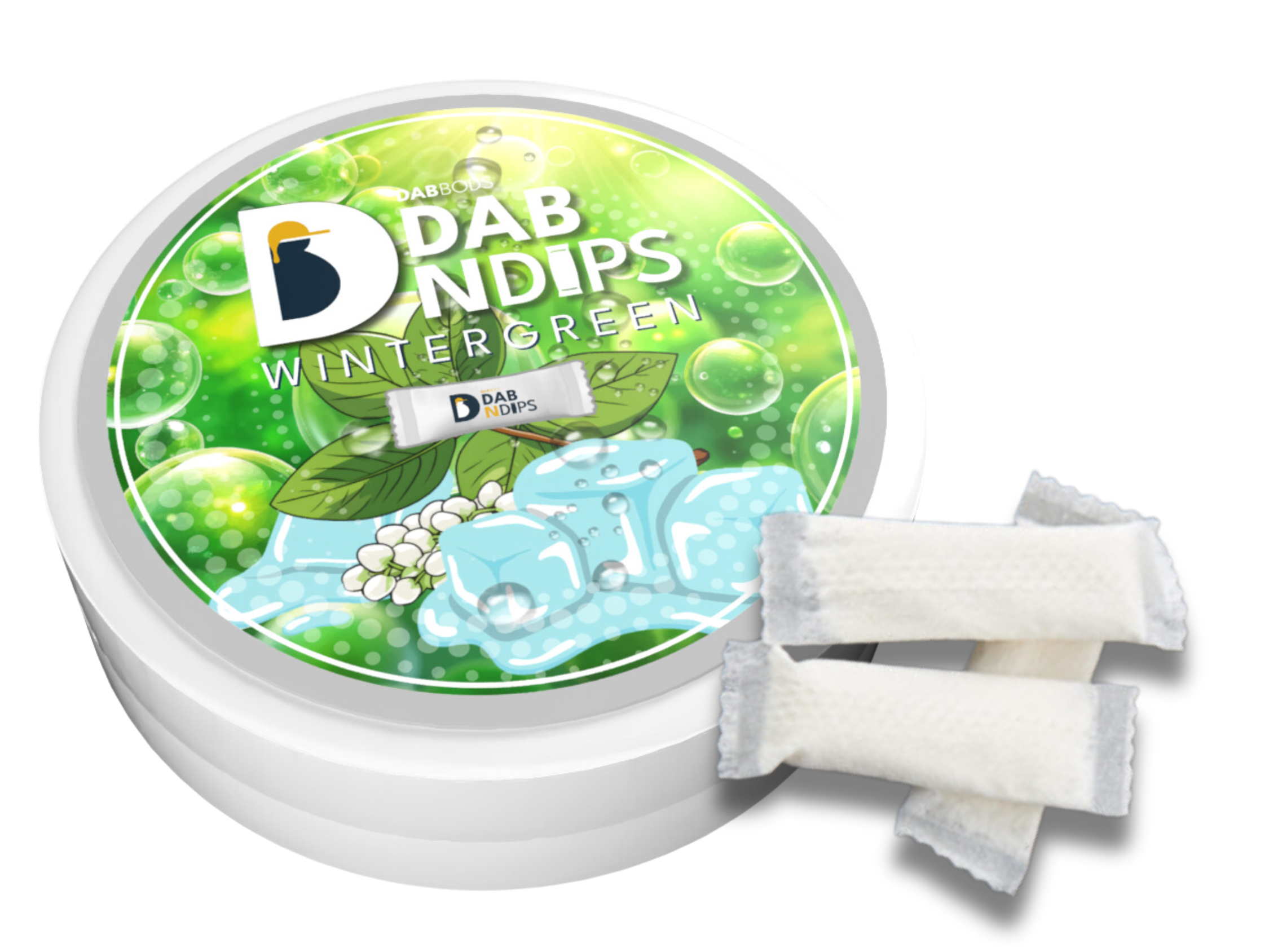 Wintergreen Dab N Dips THC Pouches