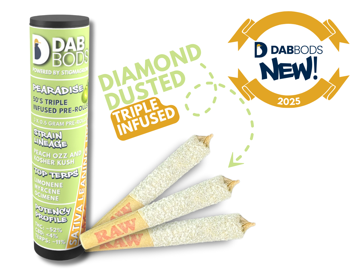Dab Bods' Pearadise Diamond Dusted Triple Infused