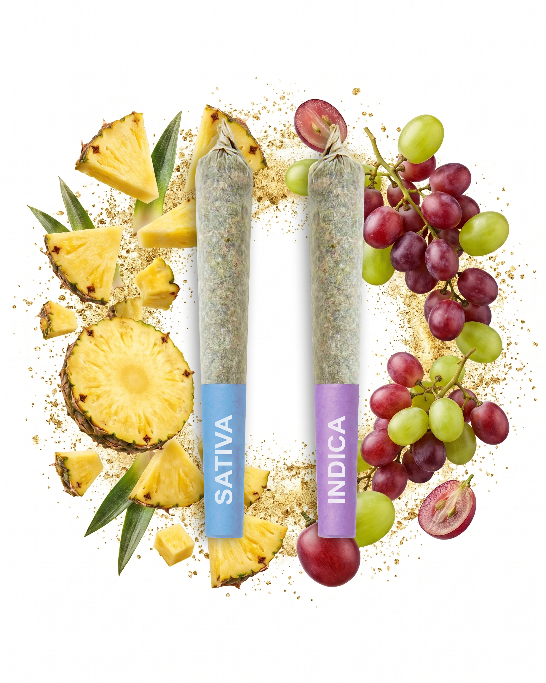 Gemini Sun and Moon Duo Pack Shatter Infused Pre-Rolls